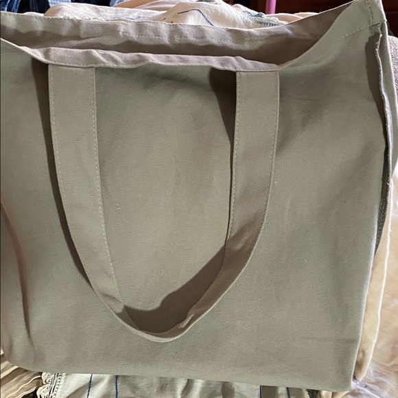 Taylor Swift Beige Tote Bag with Artistic Print - Picture 4 of 5